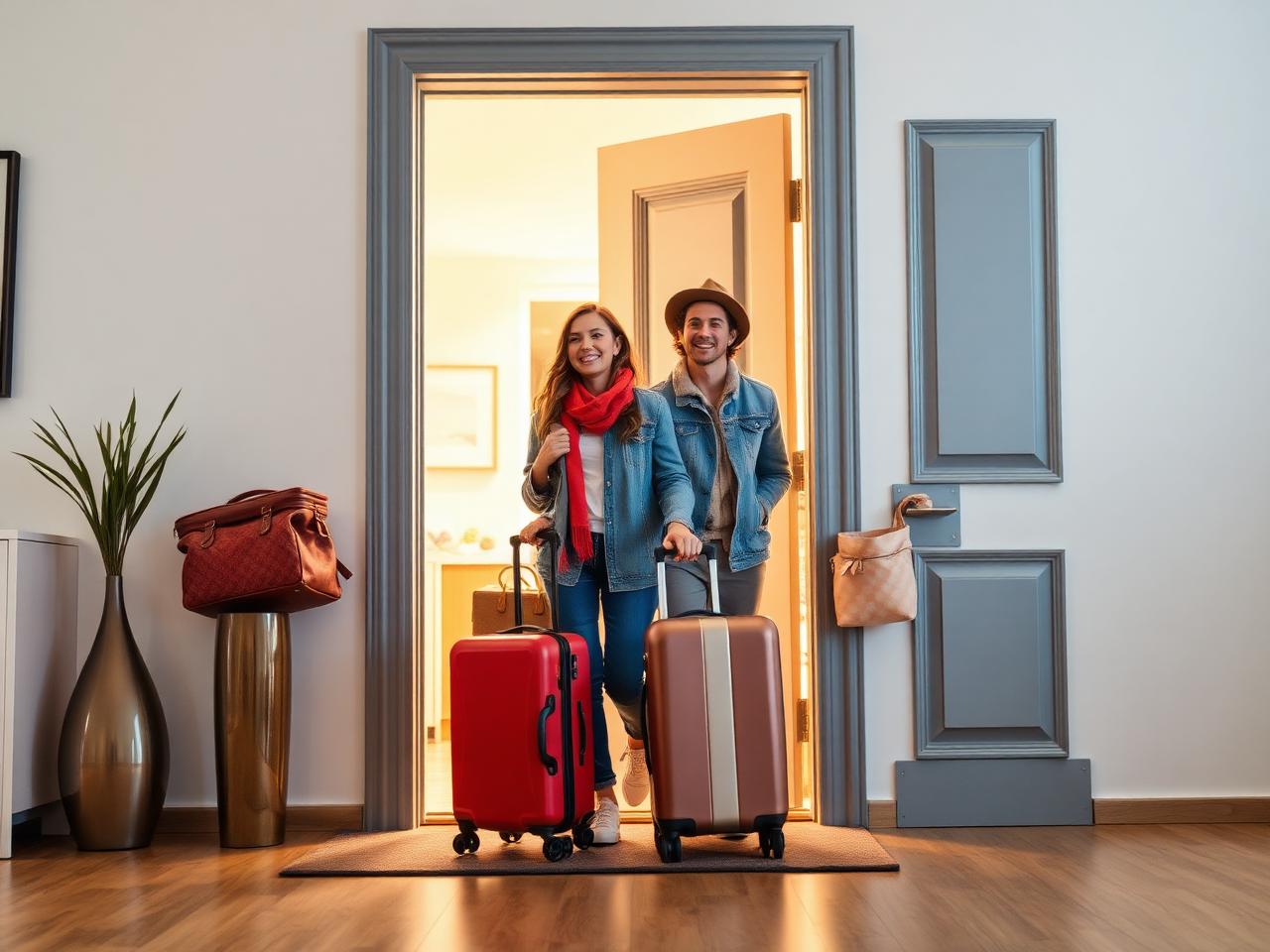 Calé sur vos check-in / check-out